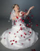 Схема вышивки «Невеста в лепестках роз»