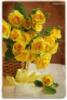 Схема вышивки «Букет желтых роз»