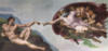 Схема вышивки «Сотворение Адама. Микеланджело»