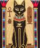 Схема вышивки «Кошка Фараона»