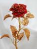 Схема вышивки «Роза, хохлома»