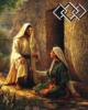 Схема вышивки «Христос и Мария Магдалина»