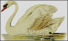 Схема вышивки «Лебедь»