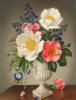 Схема вышивки «Вазочка с цветами»