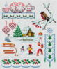 Схема вышивки «Зимние сюжеты»