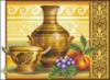 Схема вышивки «Греческие вазы»