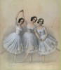 Схема вышивки «Балет: Балерины»