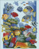Схема вышивки «Коралловые рыбки»
