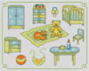 Схема вышивки «В комнату малышу»