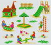 Схема вышивки «Детская площадка»