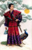 Схема вышивки «Величественный самурай»