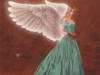 Схема вышивки «Девушка-ангел 2»