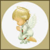 Схема вышивки «Ангелочек»