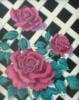 Схема вышивки «Изгородь с розами»