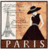 Схема вышивки «Мода. Париж.»