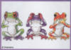 Схема вышивки «Три мудрые жабки»