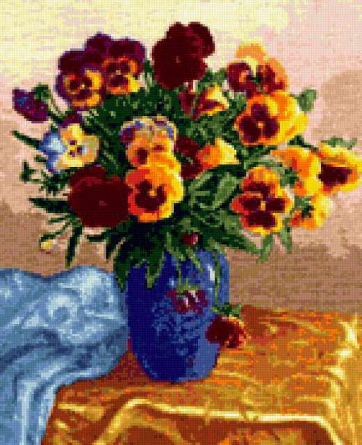 Утренний Букет Золотое Руно Вышивка Купить