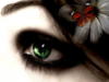 Схема вышивки «Зелёный глаз...»