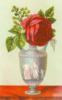 Роза в старинной вазе: оригинал