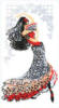 Схема вышивки «Фламенко»