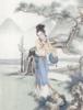 Схема вышивки «Китайская живопись.Скромность»
