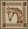 Схема вышивки «Портрет жирафы»