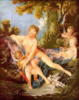 Схема вышивки «Венера, утешающая Амура»