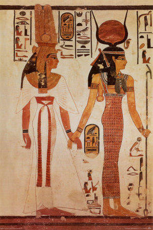 Egiptian Nefertiti, женщина