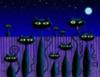 Схема вышивки «Ночь. коты»