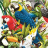 Схема вышивки «Тропические птицы»