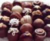 Схема вышивки «Шоколадные конфеты»