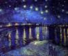 Ван Гог "звездная ночь": оригинал