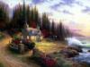 Схема вышивки «Thomas Kinkade»