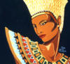 Схема вышивки «Art Deco - Nefertiti»