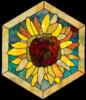 Схема вышивки «Art Nouveau - Sunflower»