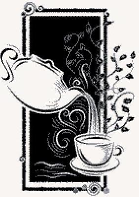Схемы вышивки, похожие на «Чай и кофе» (№985734) по сюжету