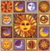 Схема вышивки «Солнце и луна-ночь и день»