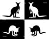 Схема вышивки «Подушкa - Kangaroo»
