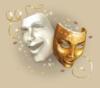 Схема вышивки «Театральные маски»