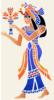 Схема вышивки «Египетская богиня»