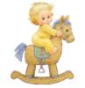 Схема вышивки «Малыш на лошадке»
