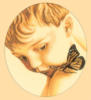 Схема вышивки «Мальчик с бабочкой на плече»