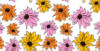 Схема вышивки «Seamless flowers»