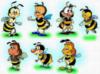 Схема вышивки «Пчелки»