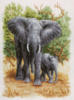 Схема вышивки «Слоны»