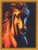 Схема вышивки «Огненный конь»