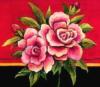 Схема вышивки «Подушка 33 Розы»
