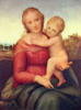 Схема вышивки «Рафаэль.Мадонна с младенцем.»