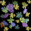 Схема вышивки «Подушка 38 Виноградные гроздья»