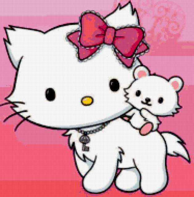 , киса, детское, подушка